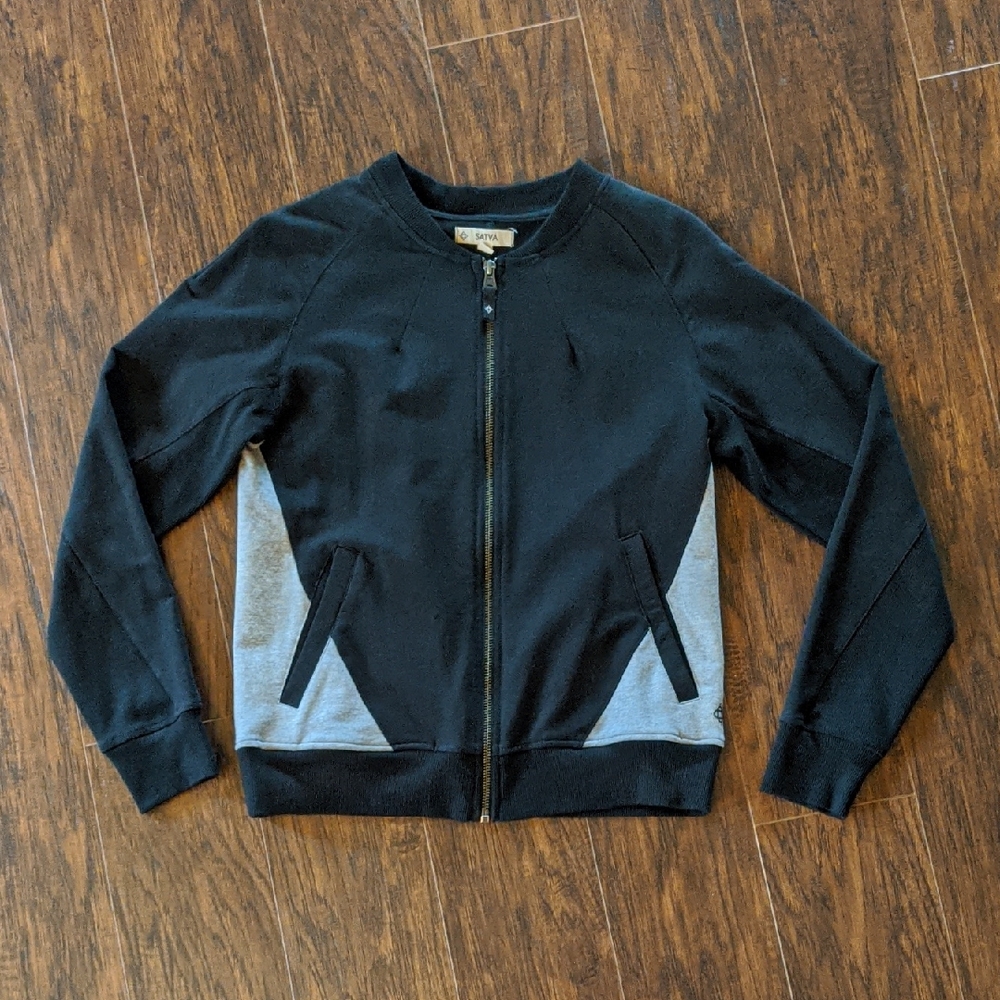 NWOT Satva Bomber Organic Cotton Jacket